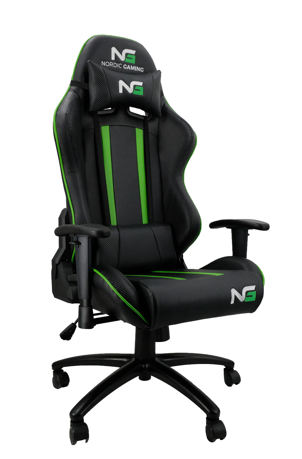 Nordic Gaming Carbon Gaming Stuhl Gr眉n