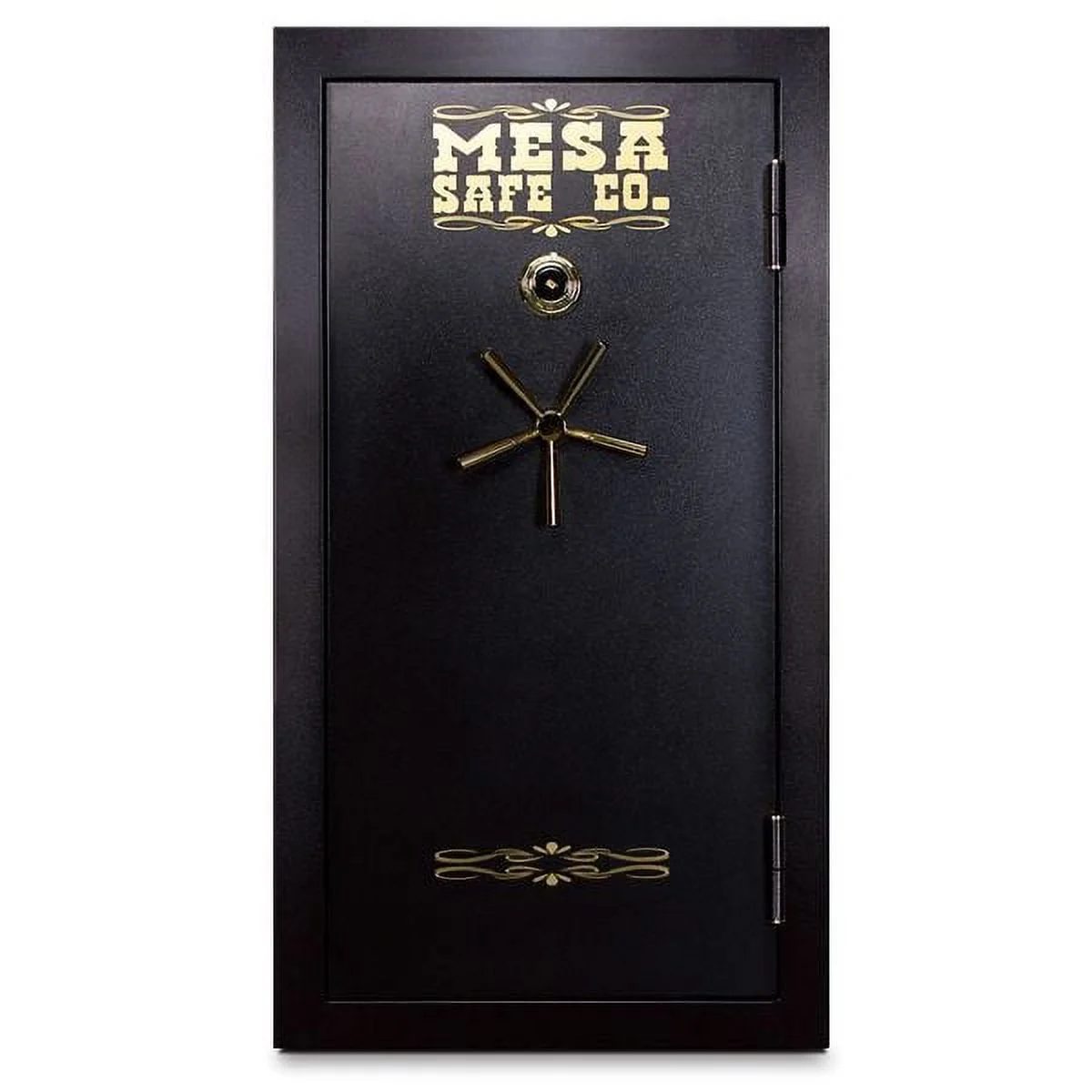 Mesa Safe MBF6032C-P Fire Resistant Large Security Safe with Mechanical Dial Lock, Black